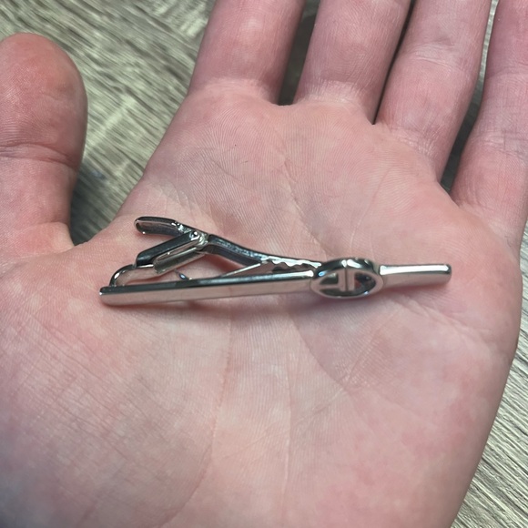 Dunhill Vintage Silver Tie Clip - Excellent Condition - Picture 6 of 6